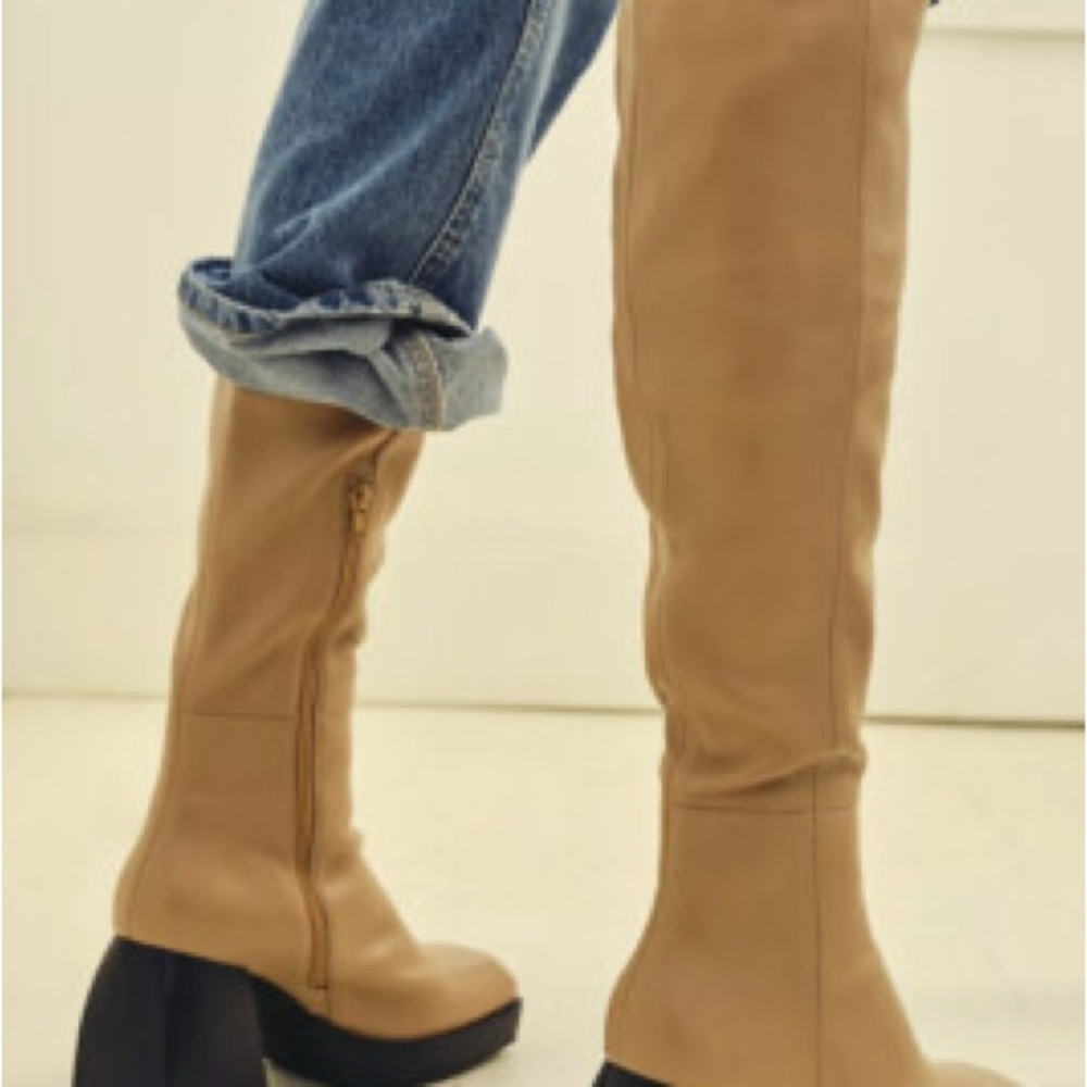 Jeffrey Campbell Dauphin Over the Knee Boot - Picture 2 of 6